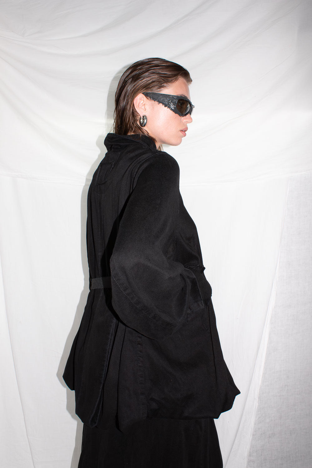 Ruched Lyocell Jacket - NELLY JOHANSSON