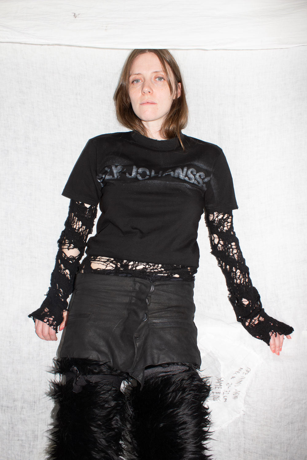 Leather Belt Skirt - NELLY JOHANSSON