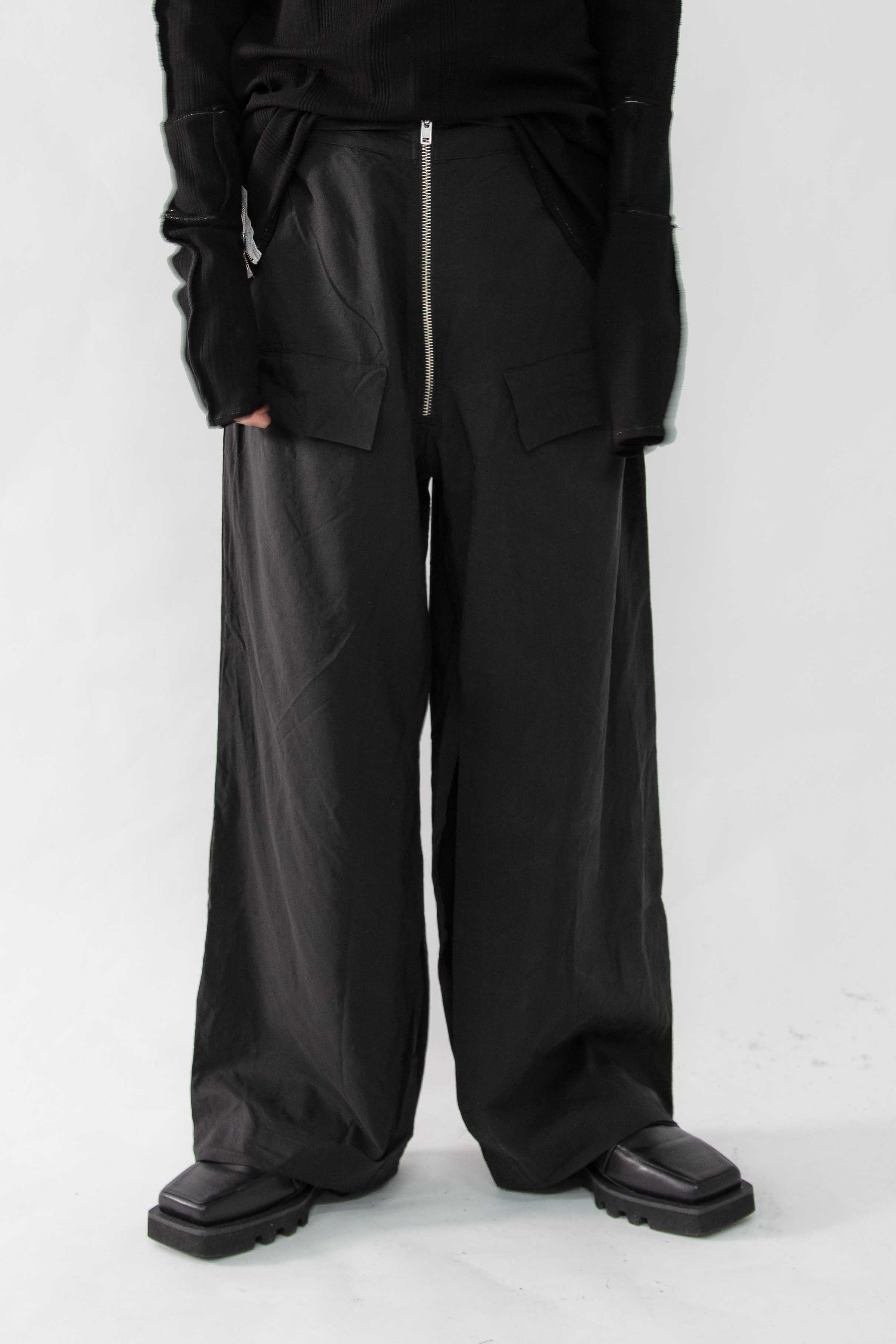 Oversized Cupro Slacks - NELLY JOHANSSON