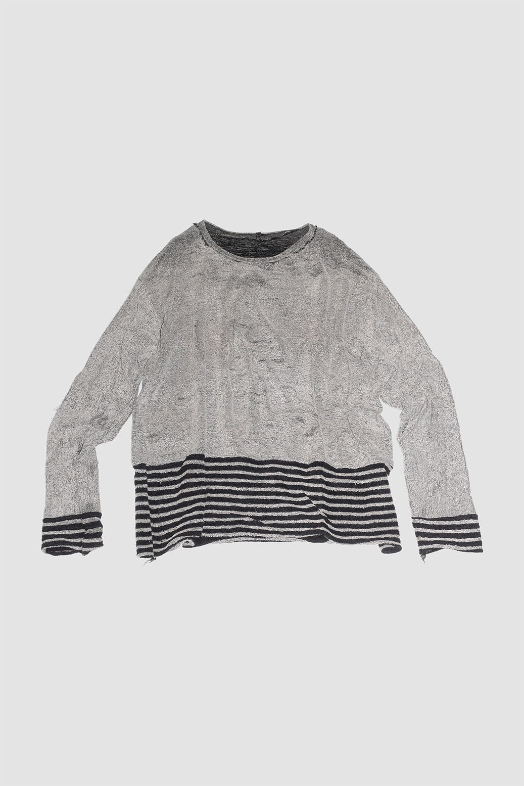 Reversible stripe sweater - NELLY JOHANSSON