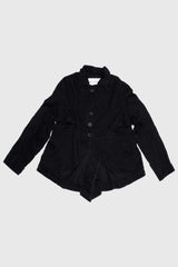 Rounded Lyocell Jacket