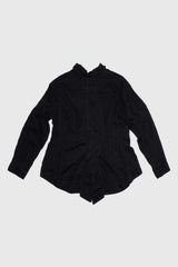 Rounded Lyocell Jacket
