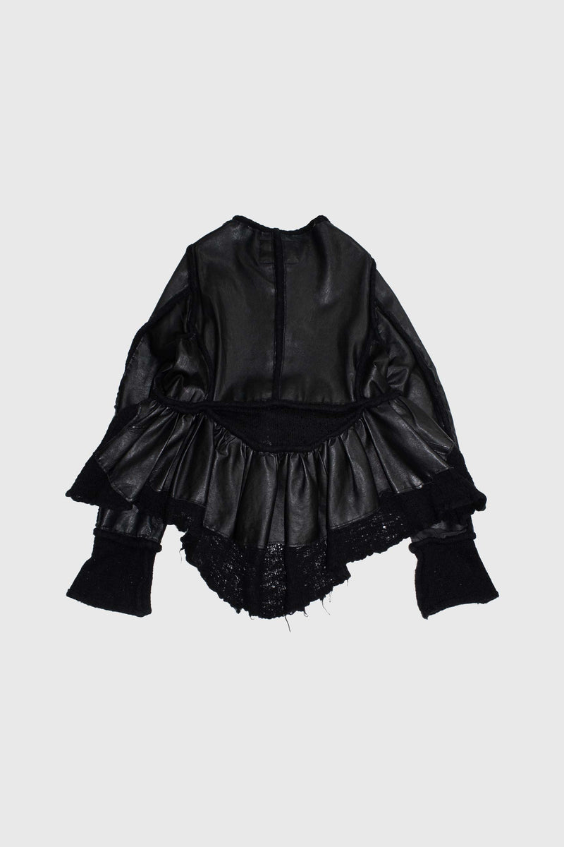 Lambskin Peplum Jacket