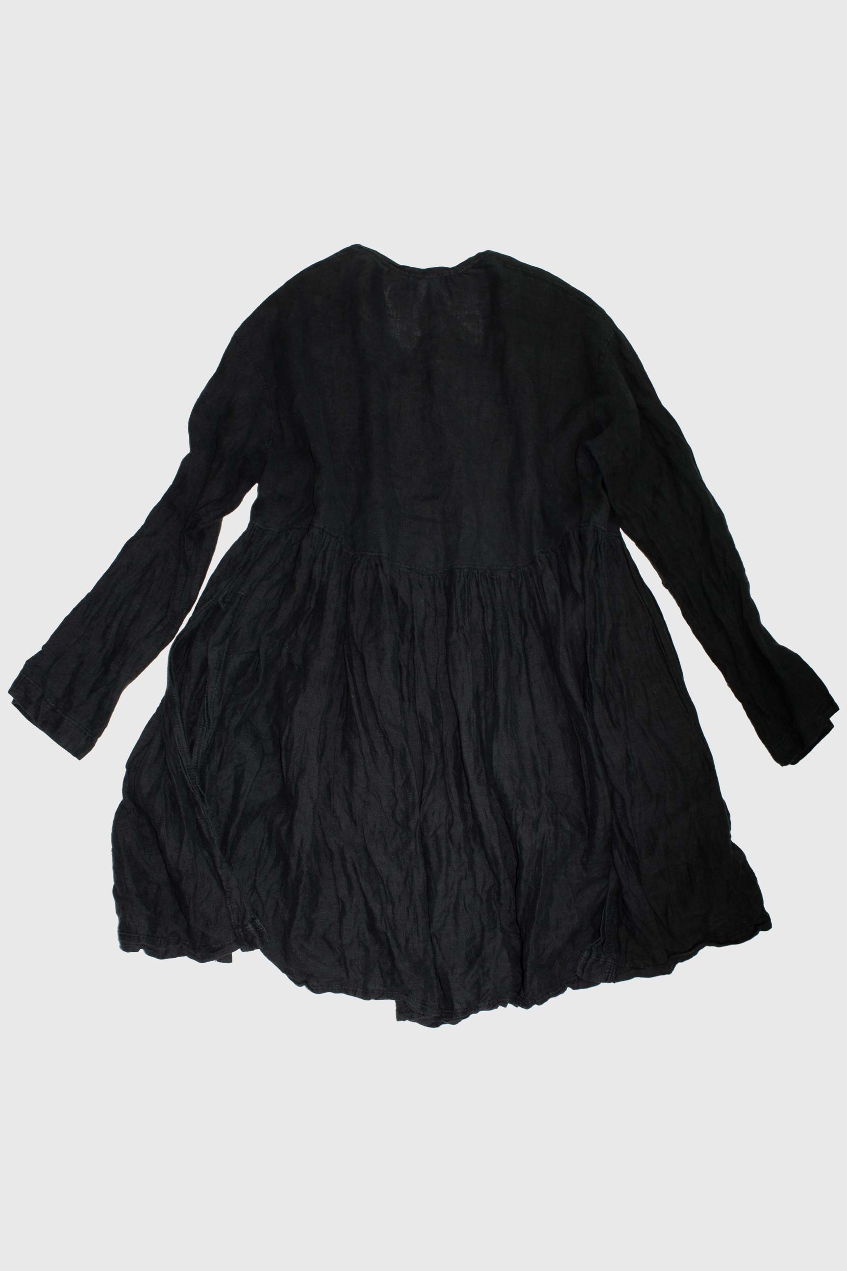 Long sleeve Linen Dress - NELLY JOHANSSON