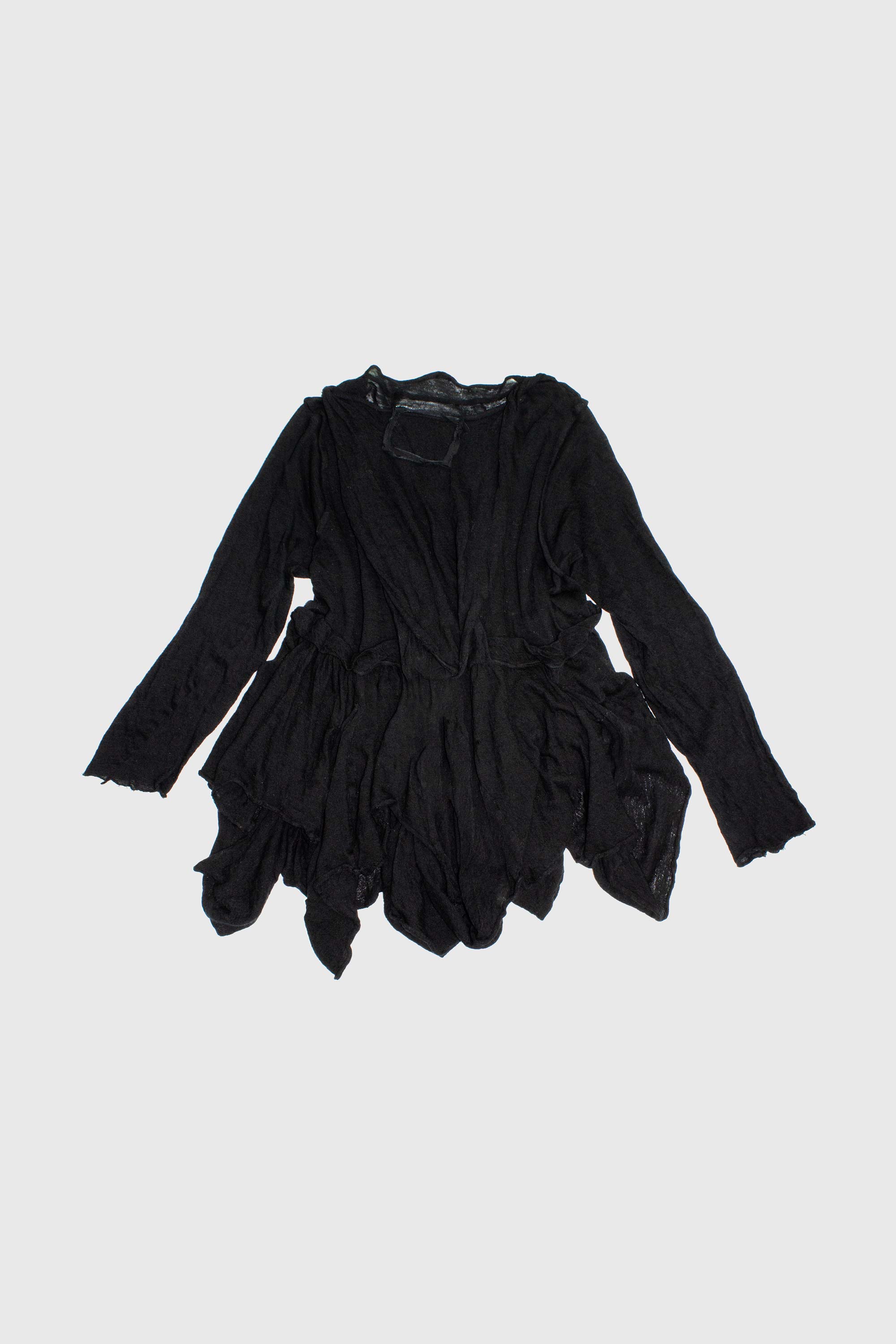 Draped Wool Knit Sweater - NELLY JOHANSSON