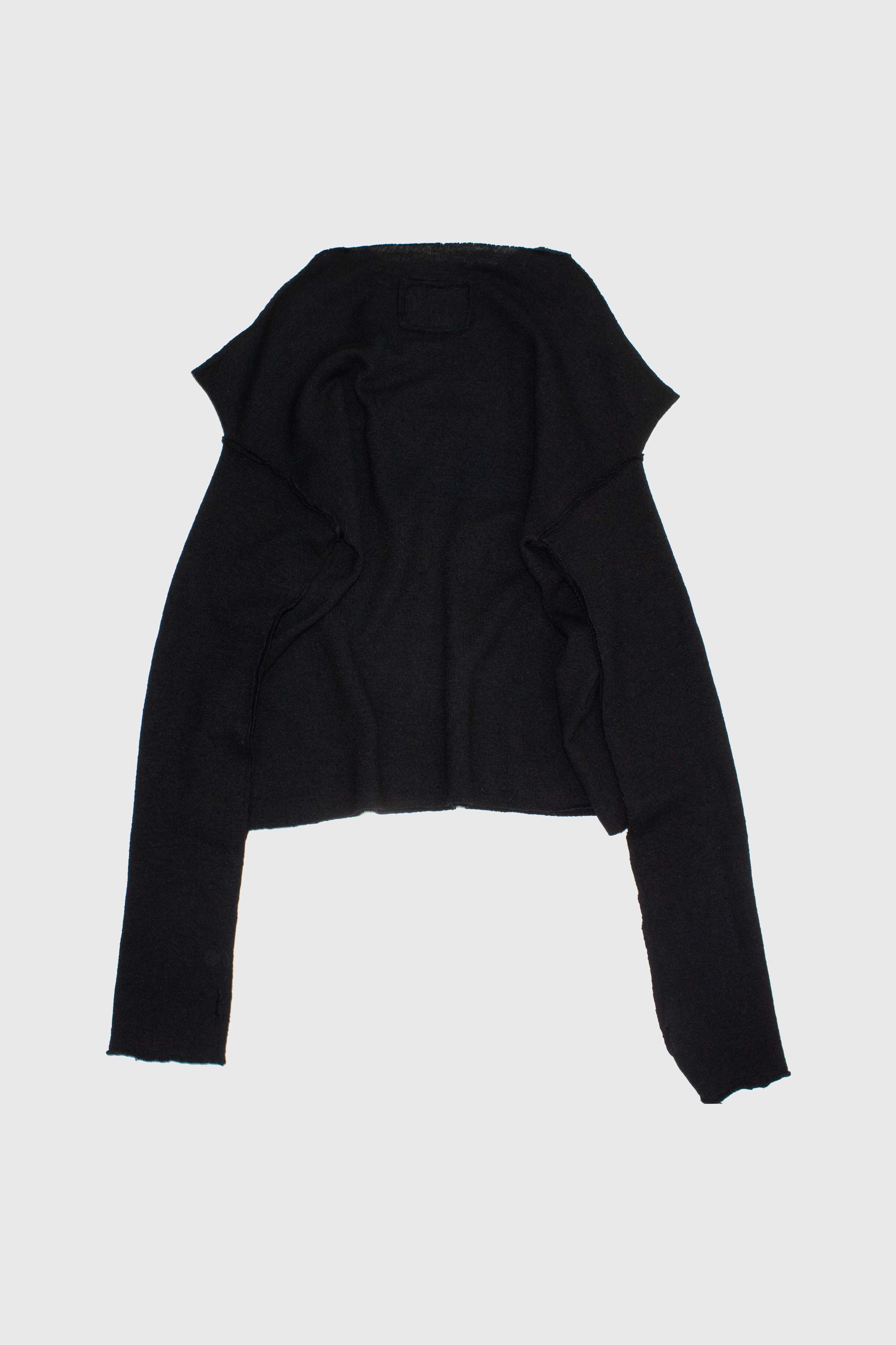 Triangular Merino Wool Knit Sweater - NELLY JOHANSSON