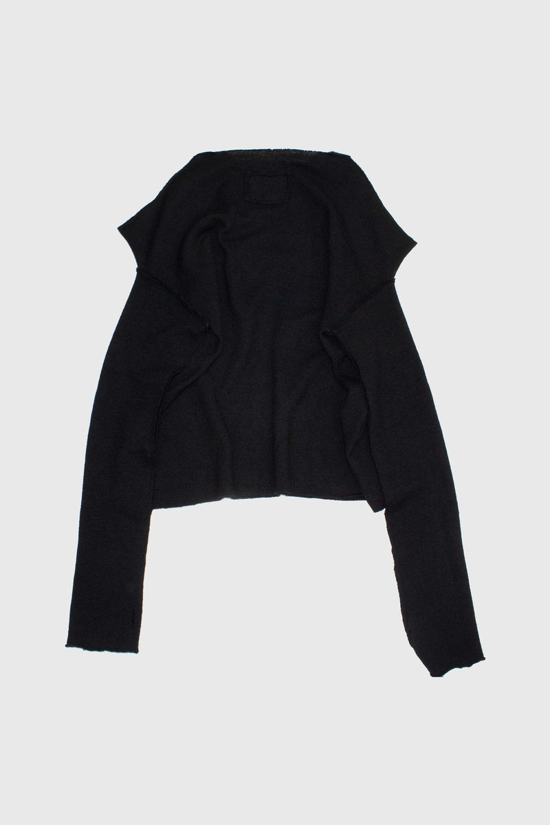 Triangular Merino Wool Knit Sweater