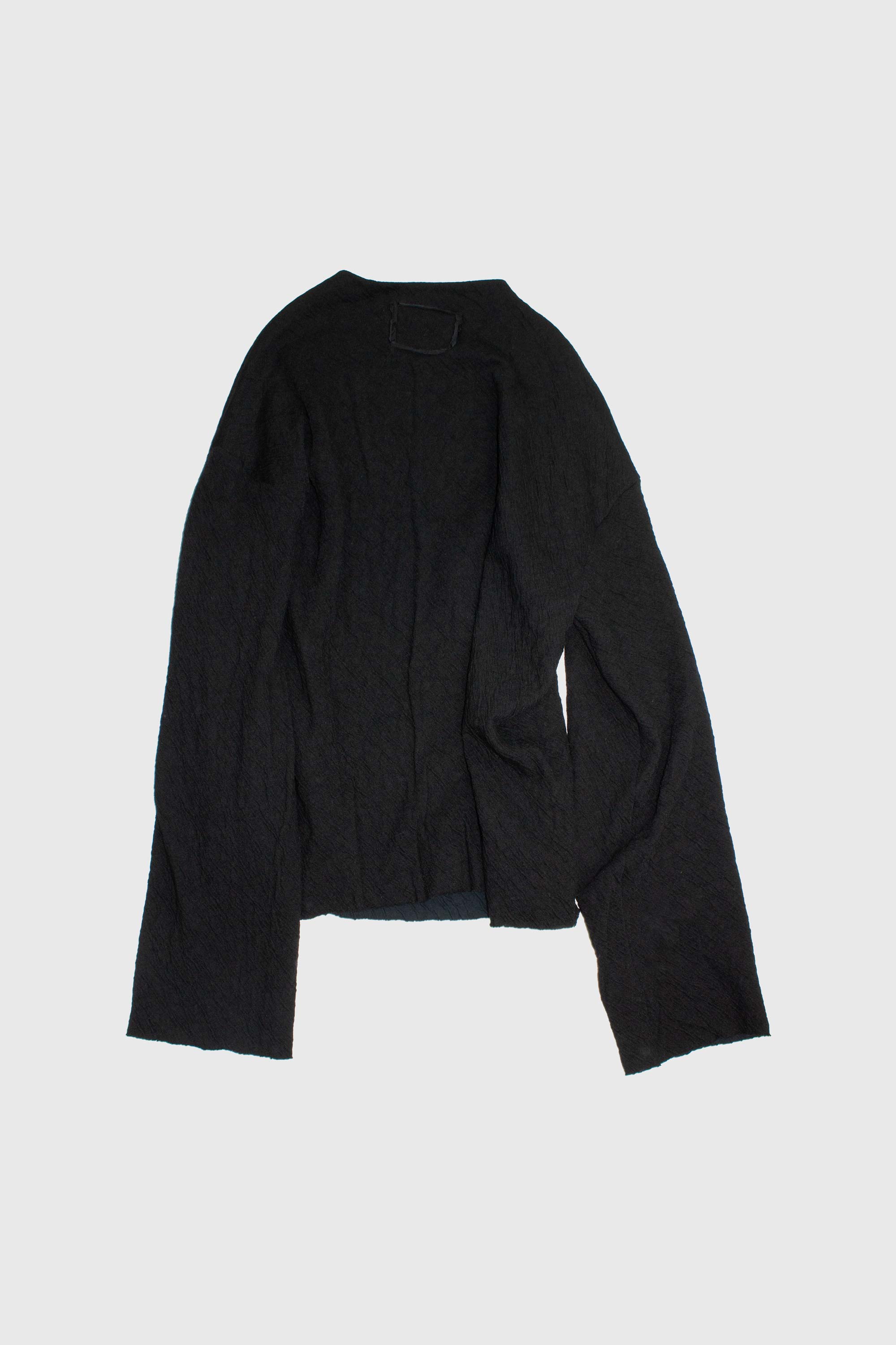 Textured Merino Wool Knit Sweater - NELLY JOHANSSON