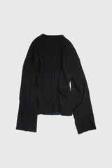 Textured Merino Wool Knit Sweater