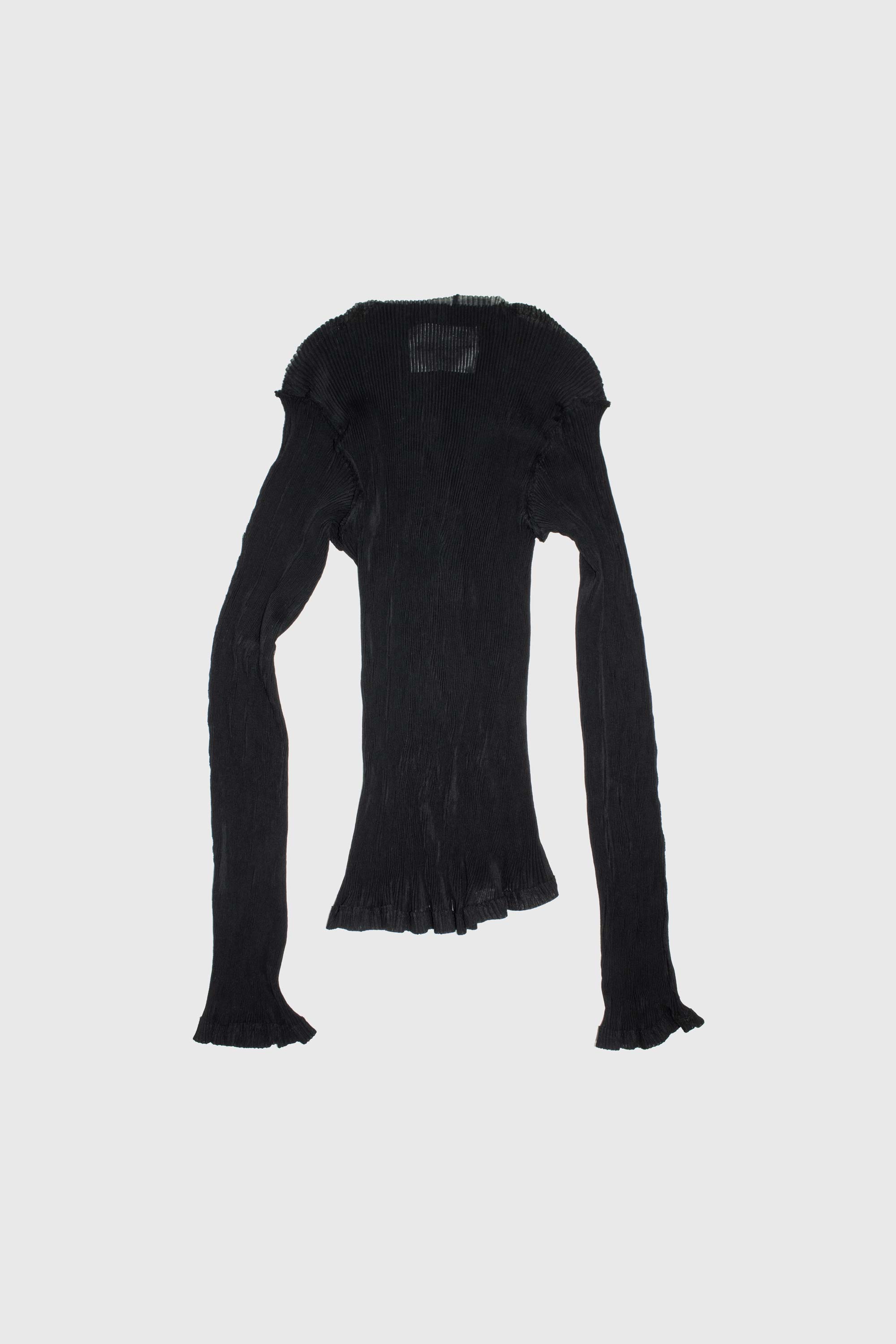 Pleated Long Sleeve Top - NELLY JOHANSSON