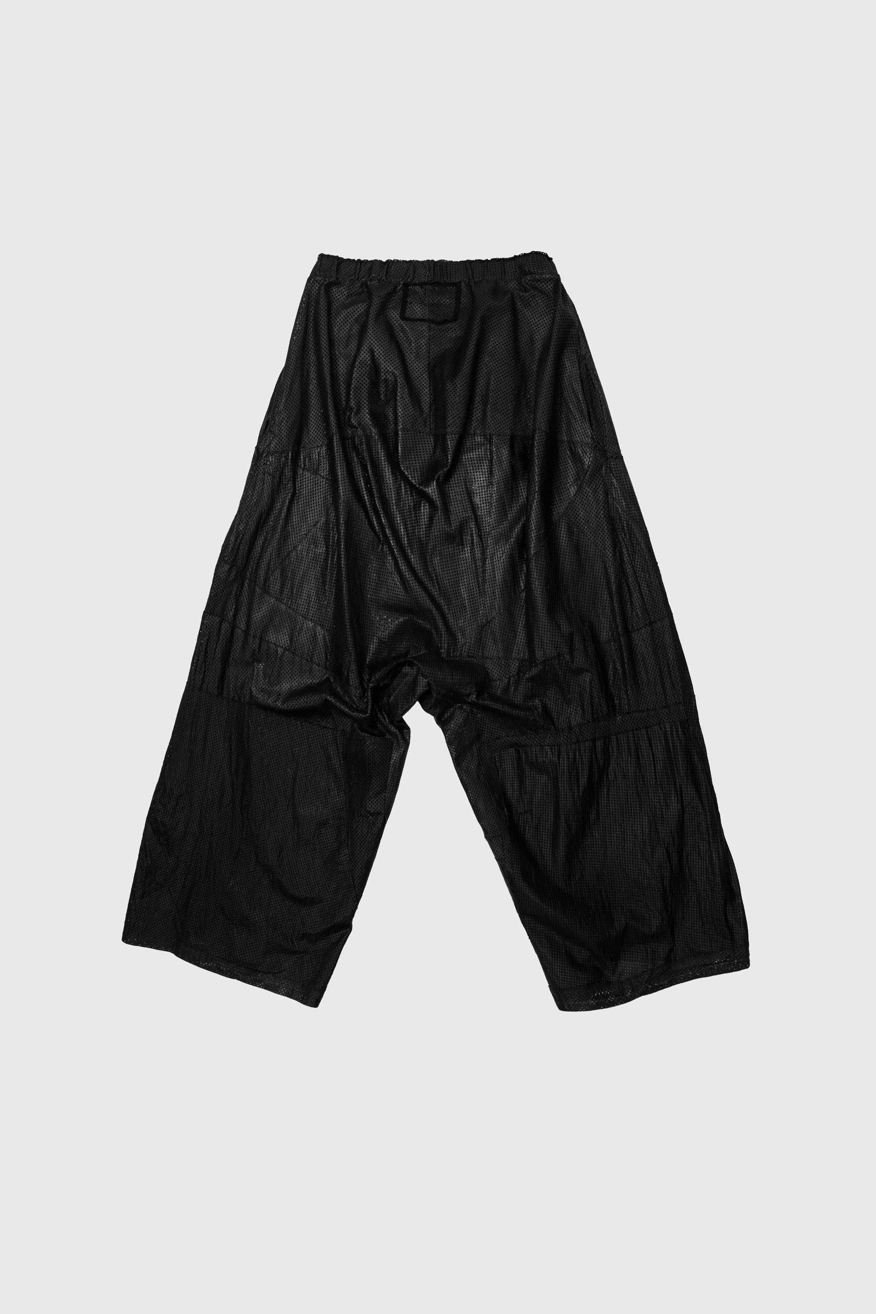 Perforated Leather Trousers - NELLY JOHANSSON