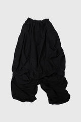 Skirt Layered Wool Trousers