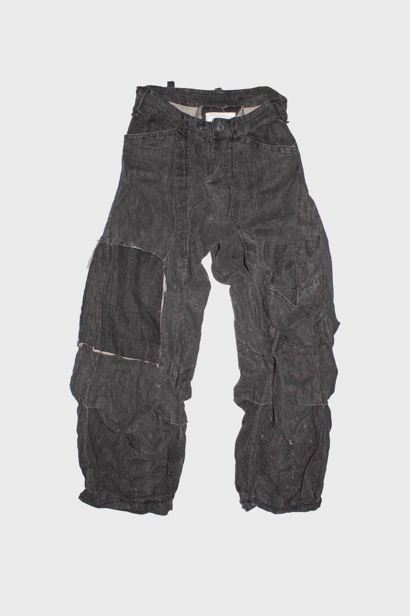 Cargo Linen Trousers - NELLY JOHANSSON