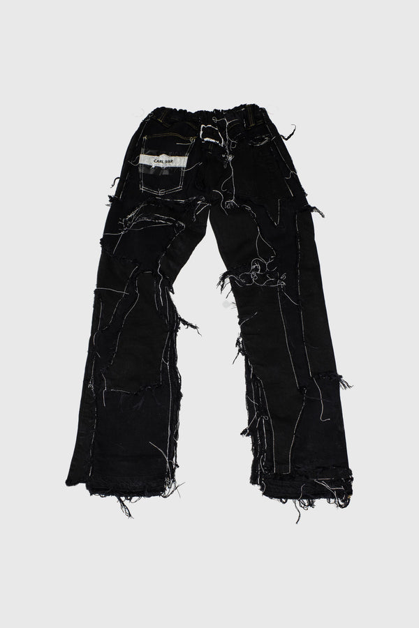 Dyed Fringe Denim