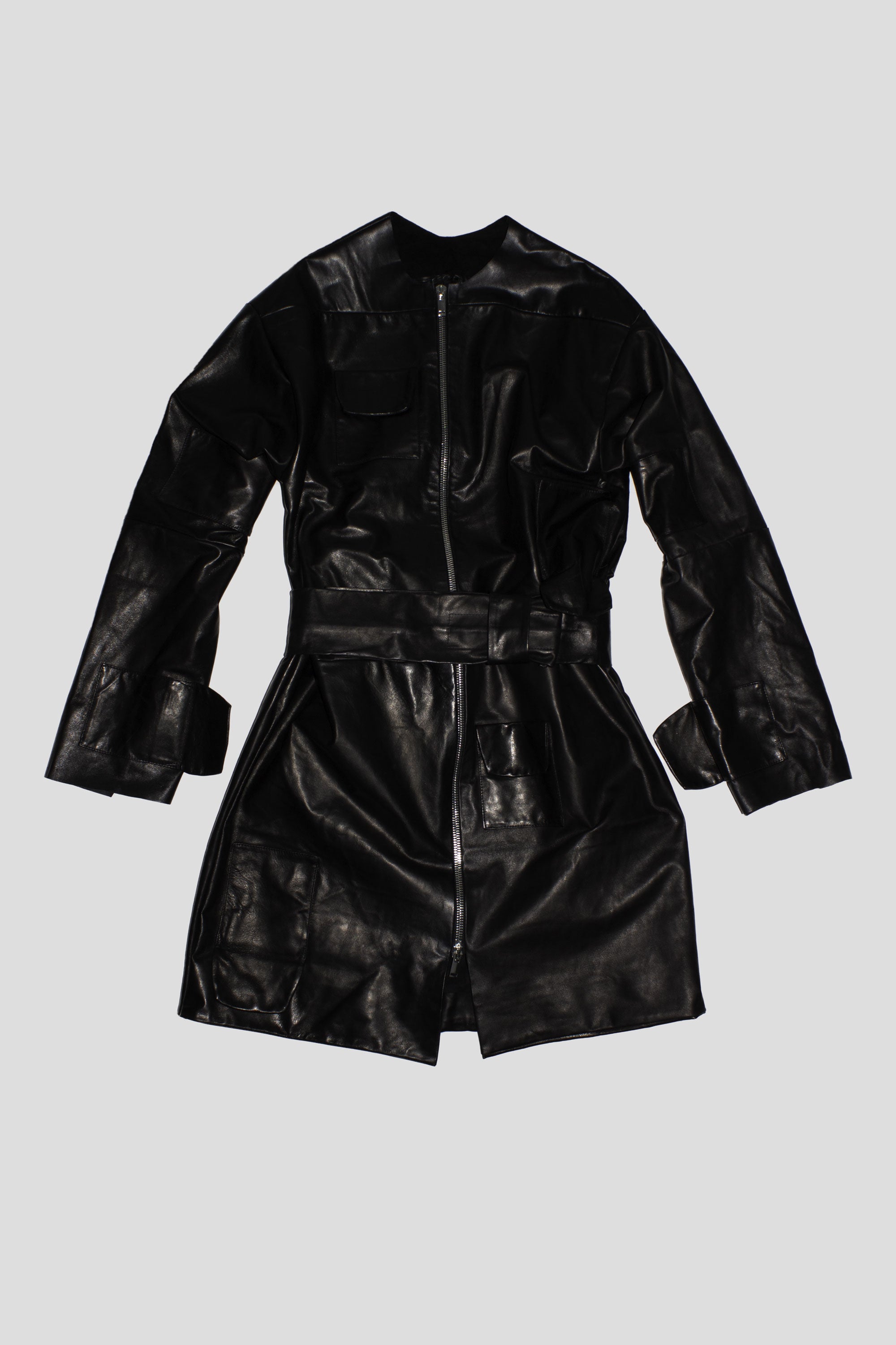 Leather Coat - NELLY JOHANSSON