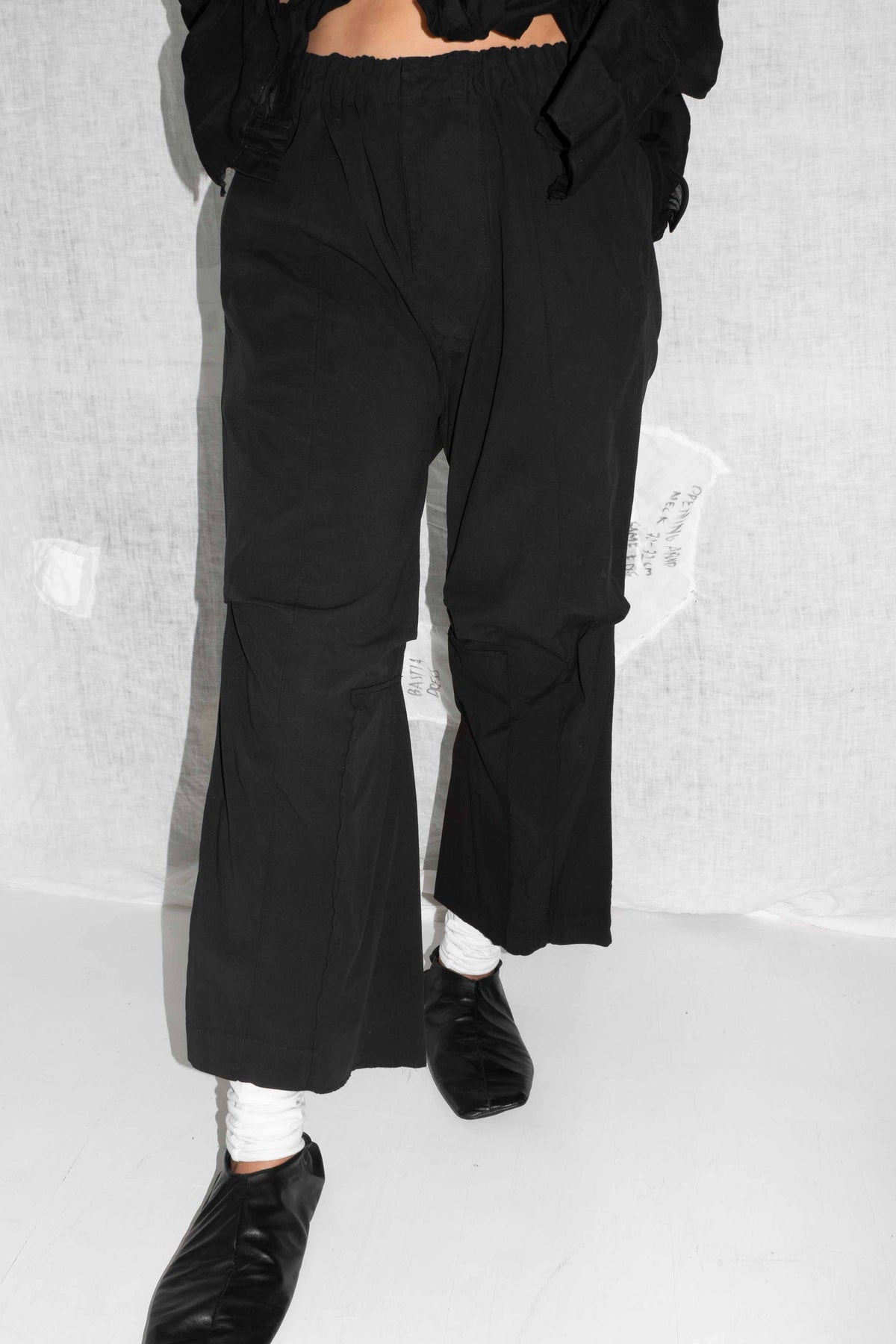 Loose Slacks by NELLY JOHANSSON, cotton, viscose and elastane