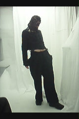 ENORMOUS DENIM TROUSERS