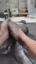 Hand-Painted Suit Jacket