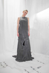 Round cut Silk Gown - NELLY JOHANSSON