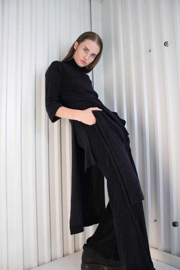 NELLY JOHANSSON MOCK NECK DRESS - NELLY JOHANSSON